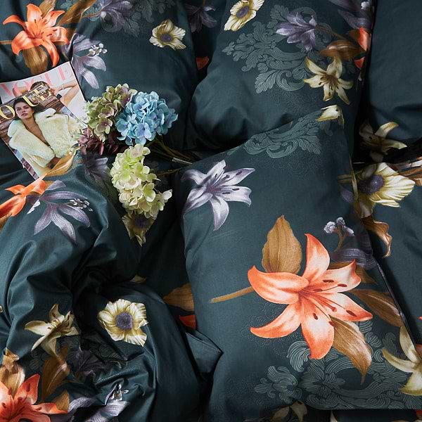 Фото - Комплект постільної білизни Moon&Star Premium Floral Nocturne 160х220 (MS-820007689)