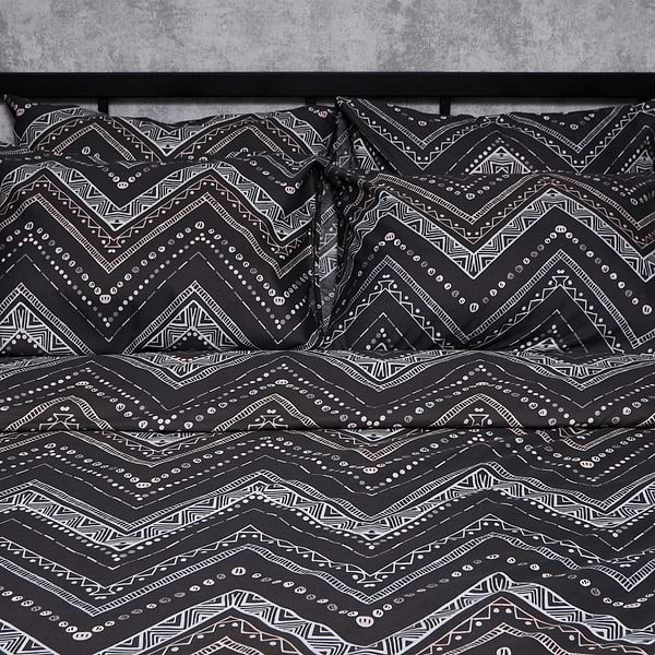 Фото - Комплект постельного белья Moon&Star Микросатин Premium Geometric Grace 160х220 нав. 4х70х70 (MS-820007794)