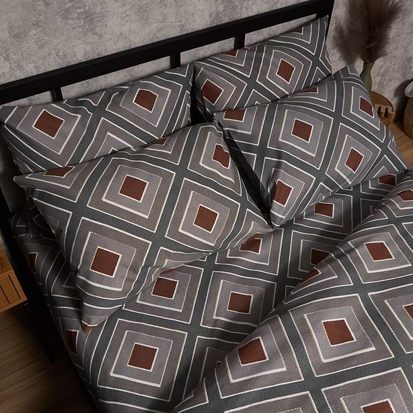 Фото - Комплект постільної білизни Moon&Star Мікросатин Premium Loft Style 175х210 см 50х70 2 шт. (MS-890000712)