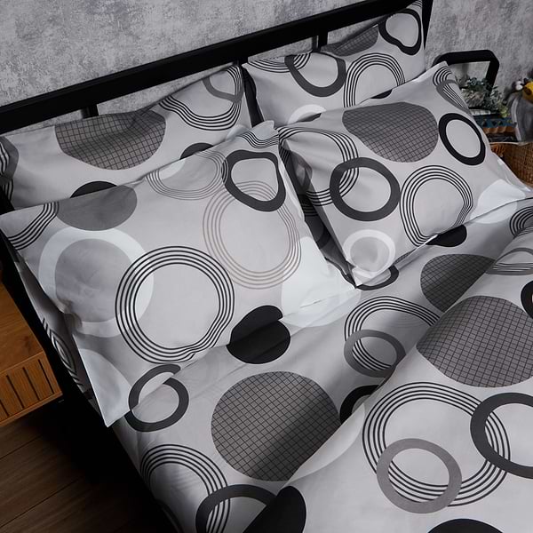 Фото - Комплект постельного белья Moon&Star Микросатин Premium Orbit Elegance 175х210 см 50х70 2 шт. (MS-890000727)