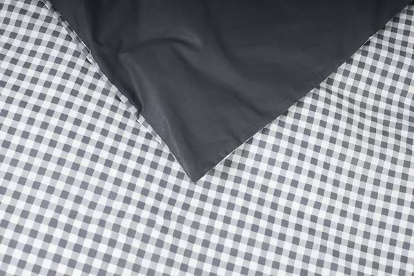 Фото - Пододеяльник полуторный Moon&Star Ranforce Elite Gray Square 143x210 см (MS-870000415)