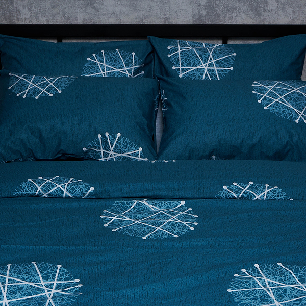 Фото - Комплект постільної білизни Moon&Star Satin Elit Crystal Threads 160х220х2 нав. 2х40х60 (MS-820008290)