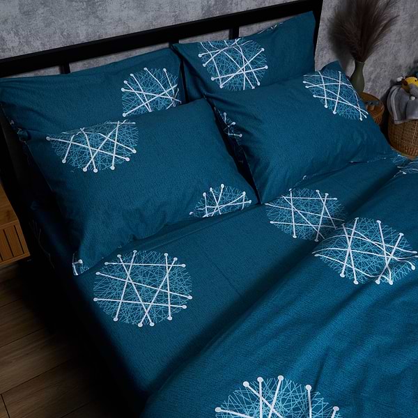 Фото - Комплект постельного белья Moon&Star Satin Elit Crystal Threads 143х210 нав. 2х40х60 (MS-820008275)