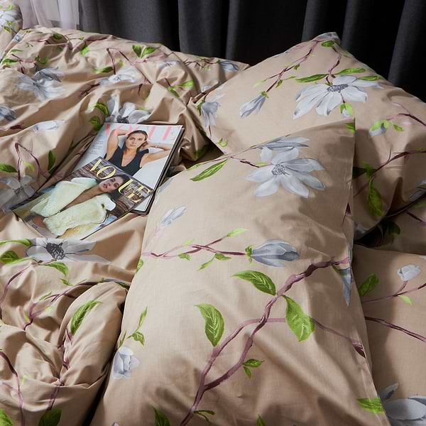 Фото - Комплект постельного белья Moon&Star Satin Elit Magnolia Dream 143х210х2 нав. 2х70х70 (MS-820008427)