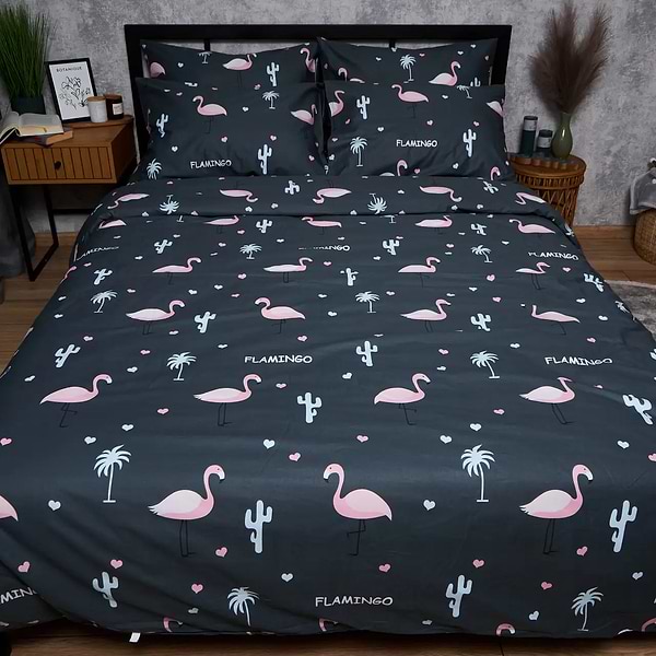 Фото - Пододеяльник полуторный Moon&Star Satin Elite Flamingo 143x210 см (MS-870000930)