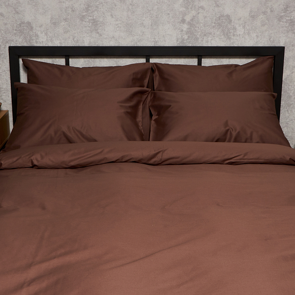 Фото - Комплект постільної білизни Moon&Star Satin Premium Mocha Mood 143х210х2 нав. 2х40х60 (MS-820010070)