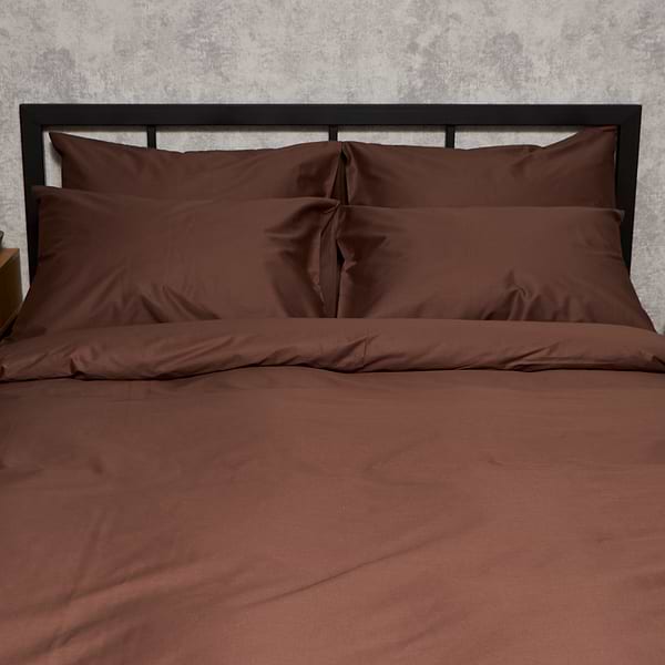 Фото - Комплект постільної білизни Moon&Star Satin Premium Mocha Mood 143х210х2 нав. 2х70х70 (MS-820010072)
