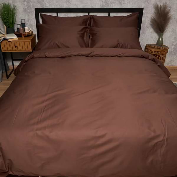 Фото - Комплект постельного белья Moon&Star Satin Premium Mocha Mood 143х210 (MS-820010061)