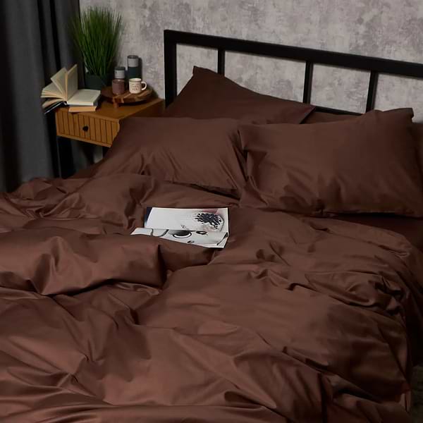 Фото - Комплект постельного белья Moon&Star Satin Premium Mocha Mood 143х210 (MS-820010061)