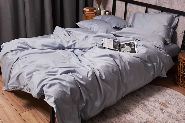 Фото - Комплект постельного белья Moon&Star Satin Premium Skyline 160х220 нав. 4х70х70 (MS-820003874)