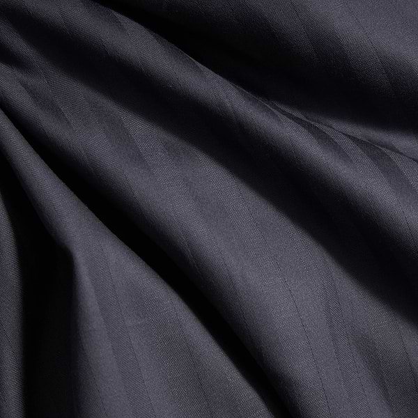 Фото - Комплект постельного белья Moon&Star Satin Stripe Dark Serenity 143х210х2 нав. 2х50х70 (MS-820008601)