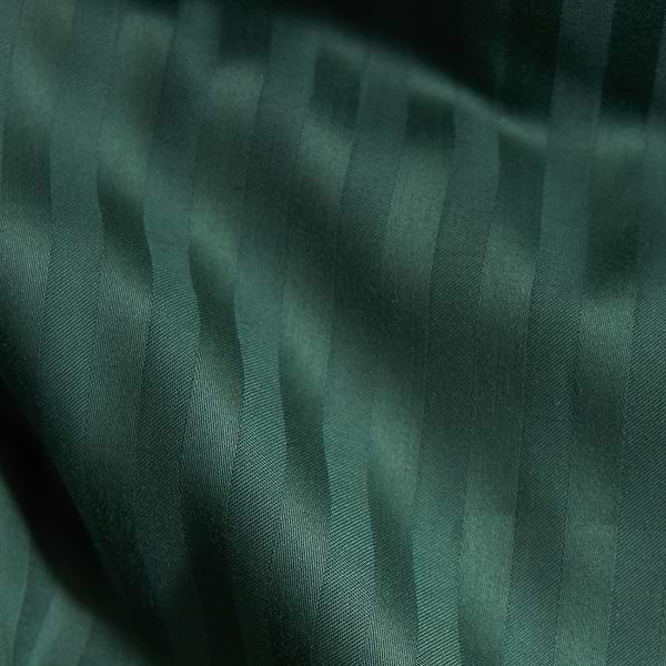 Фото - Комплект постельного белья Moon&Star Satin Stripe Mystic Green 143х210 нав. 2х70х70 (MS-820008627)