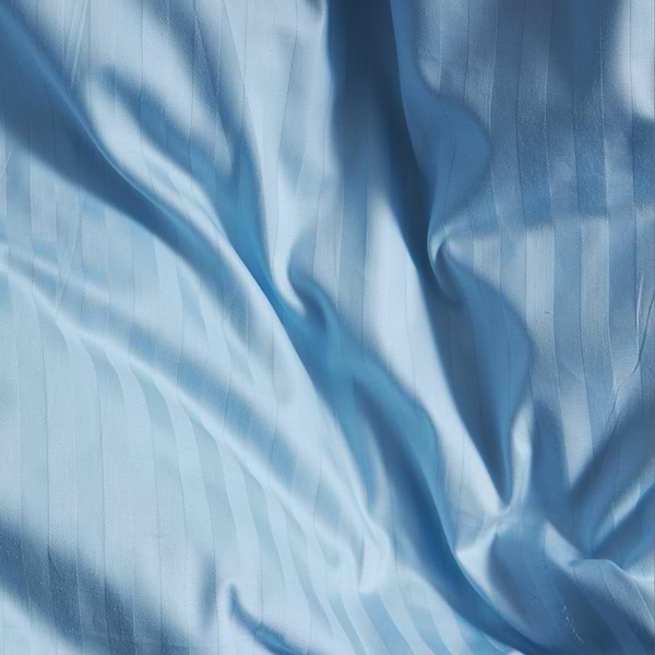 Фото - Комплект постільної білизни Moon&Star Satin Stripe Ocean Calm 143х210 нав. 2х40х60 (MS-820008660)