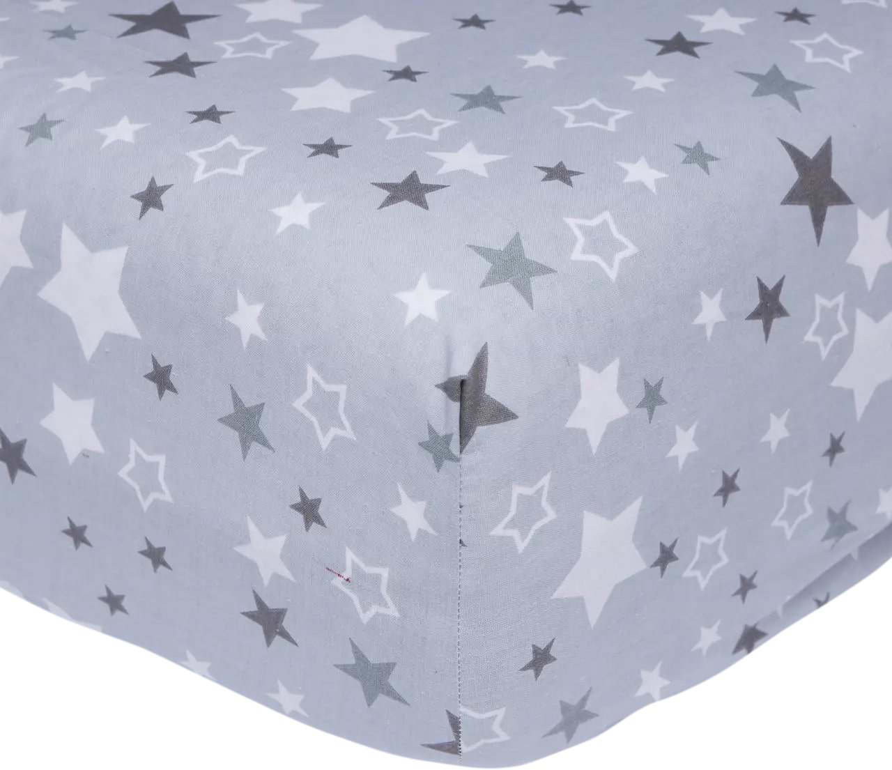 Простынь евро Moon&Star Silver Stars Бязь Gold Люкс 200х220х20 см (MS-850000899)