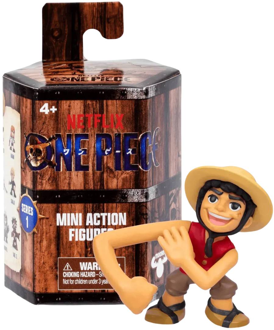 Ігрова фігурка-сюрприз Moose ONE PIECE з артикуляцією (63303)