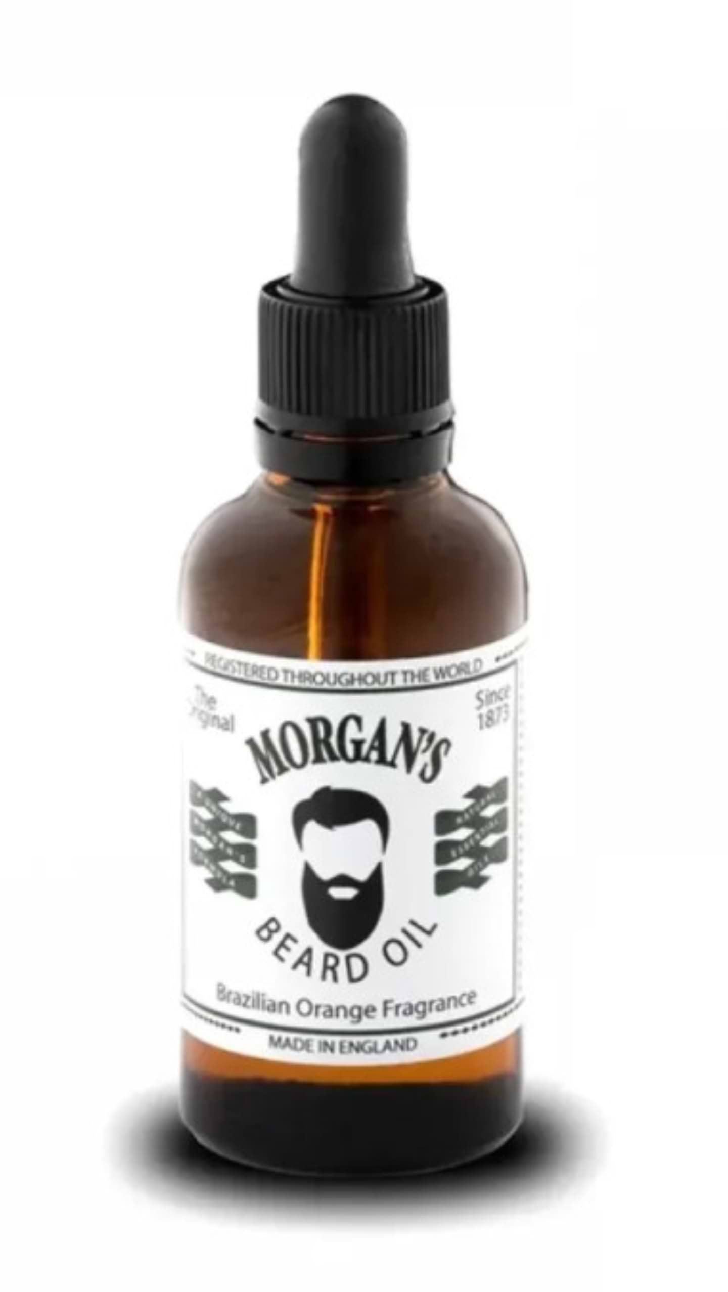 Олія для бороди Morgans Beard Oil 50мл (Brazilian Orange Fragrance) (5012521542544)