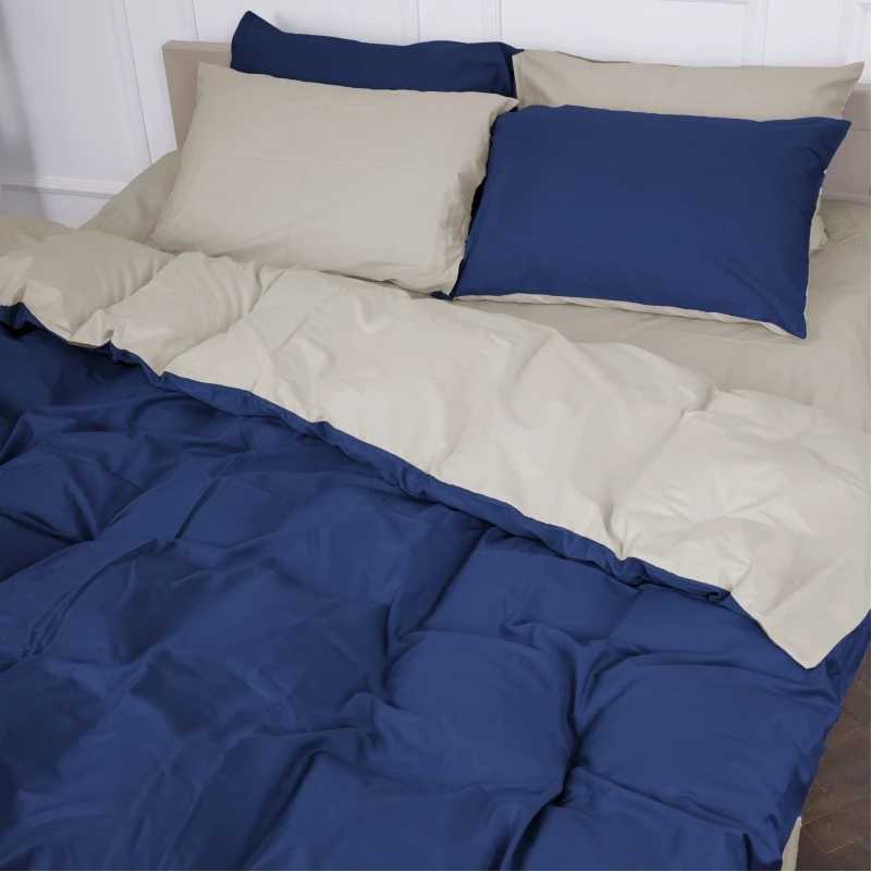 Комплект постельного белья детский MirSon Сатин Morning sea 0001+4052 110х140 (2200000686817)