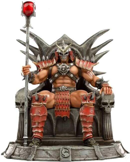 Фото - Коллекционная фигурка Iron Studios MORTAL KOMBAT 11 Shao Kahn art scale 1/10 (MORTAL34220-10)