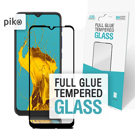 Захисне скло для смартфону Piko Full Glue for MOTO G9 Play (черное)
