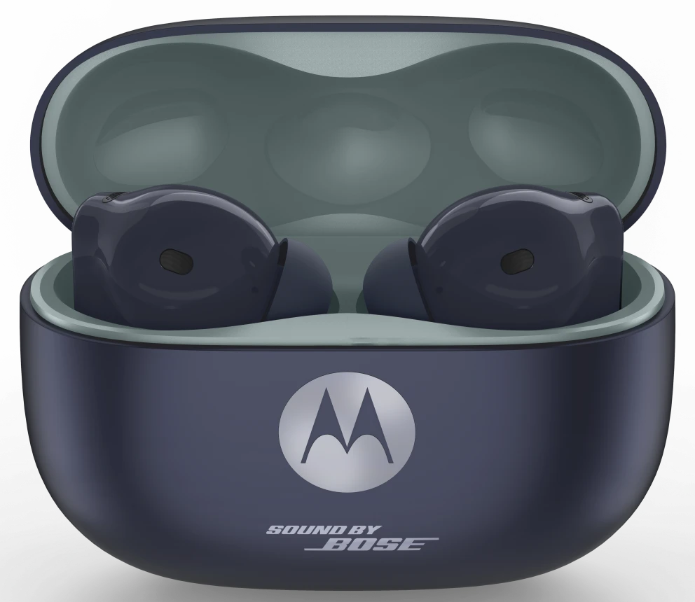 Навушники вкладиші бездротові TWS Motorola Buds 2 plus (PG38C08061) Silhouette