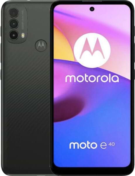 Фото - Смартфон Motorola E40 4/64Gb Carbon Gray