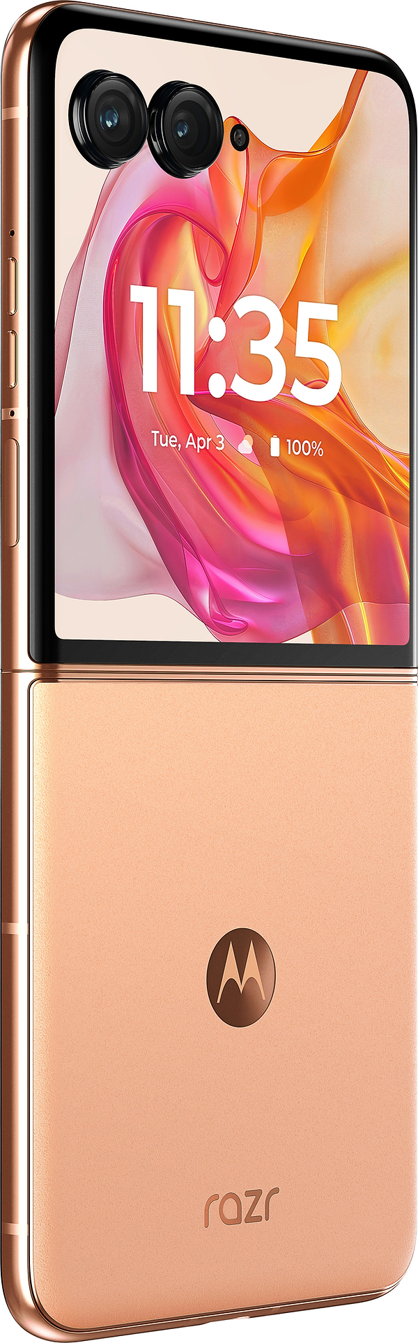 Фото - Смартфон Motorola Razr 50 Ultra 12/512Gb Peach Fuzz