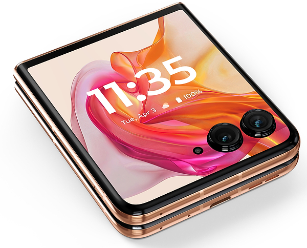 Фото - Смартфон Motorola Razr 50 Ultra 12/512Gb Peach Fuzz