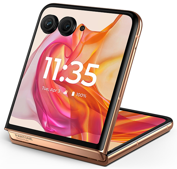 Фото - Смартфон Motorola Razr 50 Ultra 12/512Gb Peach Fuzz