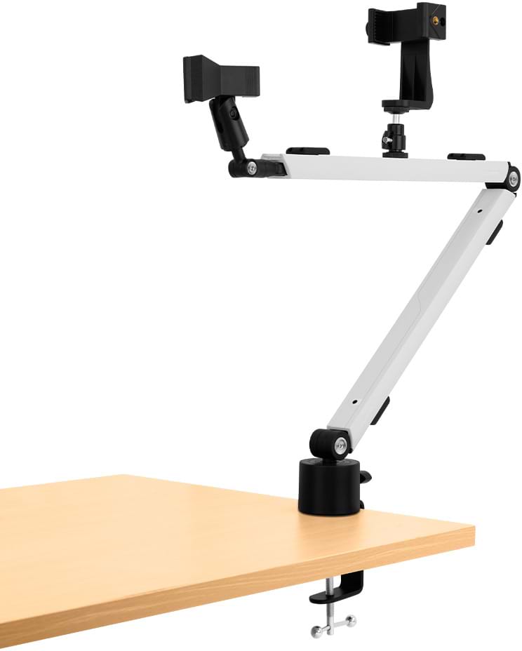 Стійка-пантограф для мікрофона Streamplify MOUNT ARM-MIC White (SPOM-MA1MCL1.21)