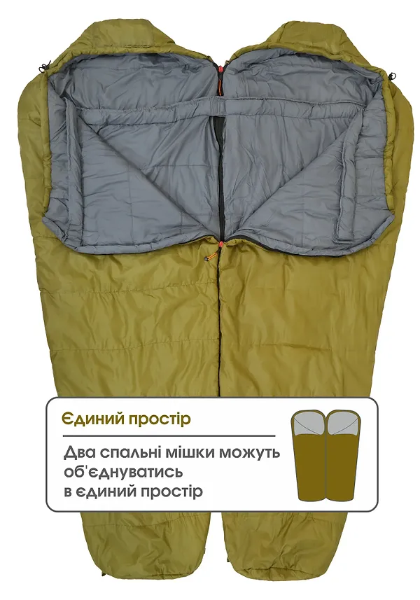 Фото - Спальный мешок Mousson RINGO R OLIVE