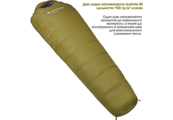 Фото - Спальный мешок Mousson RINGO R OLIVE