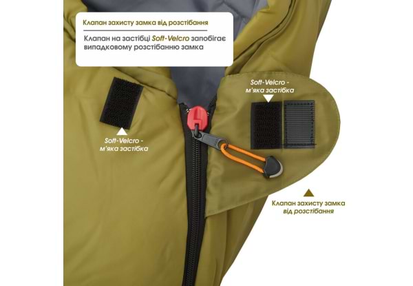 Фото - Спальный мешок Mousson RINGO R OLIVE