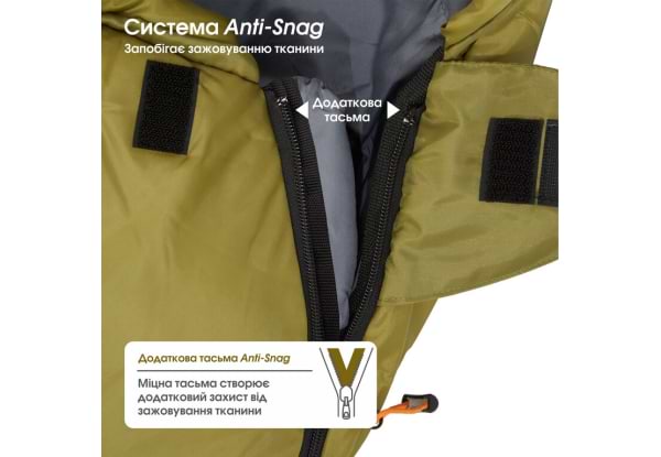 Фото - Спальный мешок Mousson RINGO R OLIVE