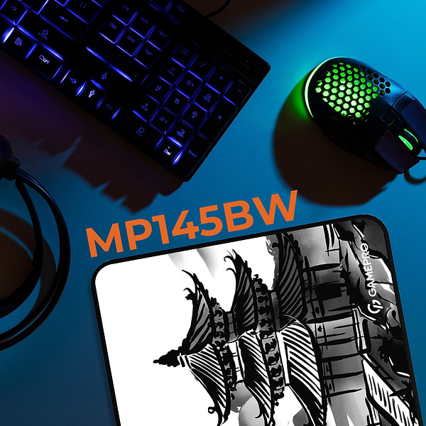 Фото - Килимок для миші  ігровий GamePro MP145BW