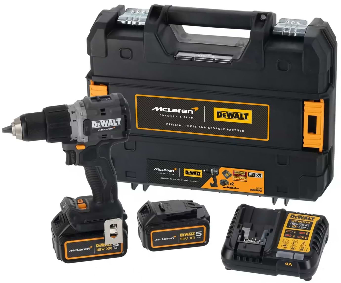 Дрель-шуруповерт DeWALT DCD85MP2T