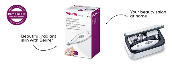 Фото - Манікюрний набір апаратний Beurer MP 41