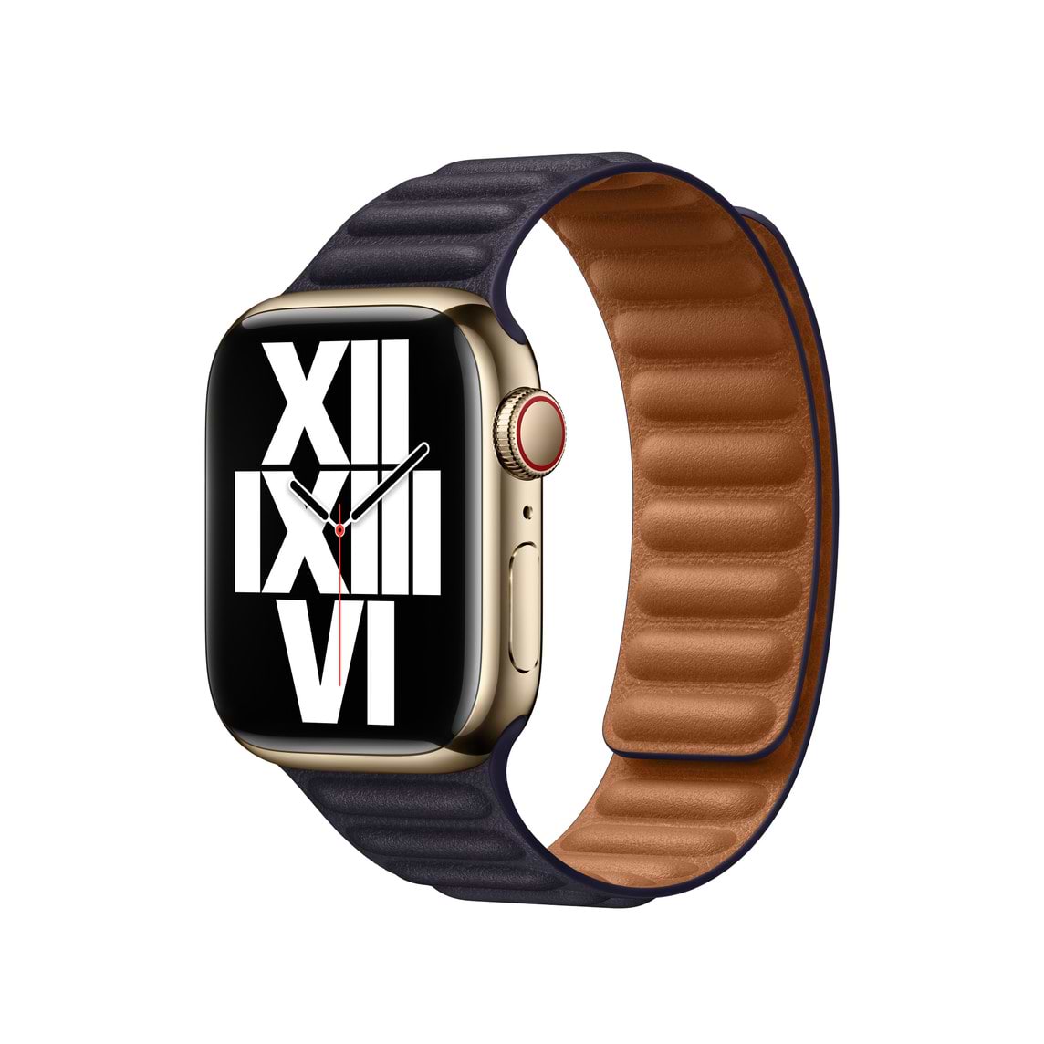 Ремешок для смарт-часов Apple 41mm Ink Leather Link - M/L