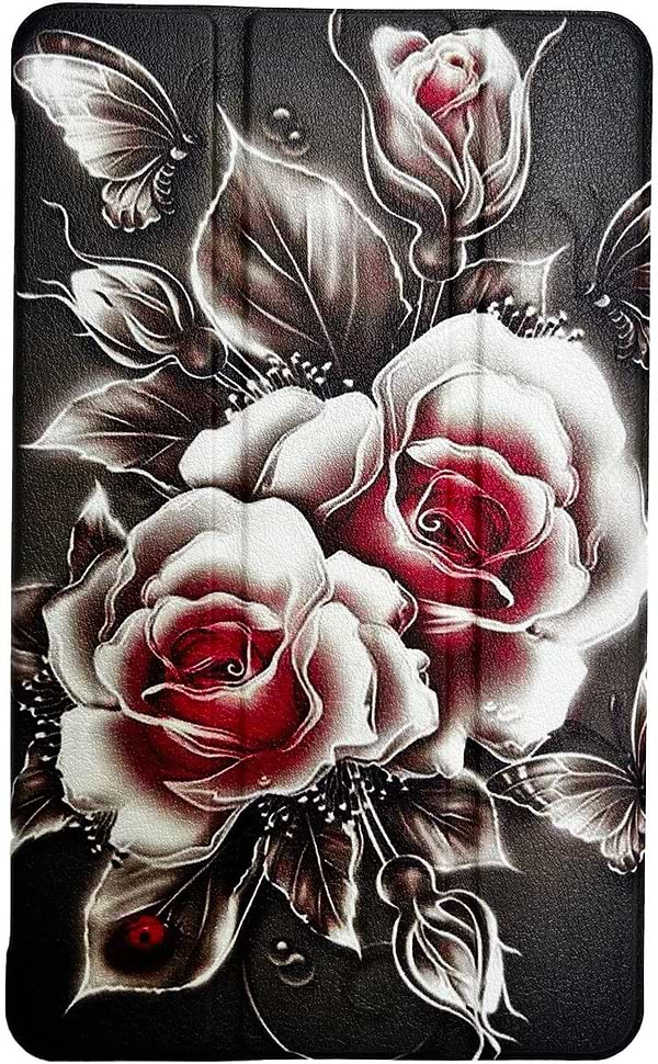 Фото - Чехол для планшета BeCover Smart Case for Samsung Galaxy Tab A11 Plus SM-X236B 11.0" Black Rose (714013)