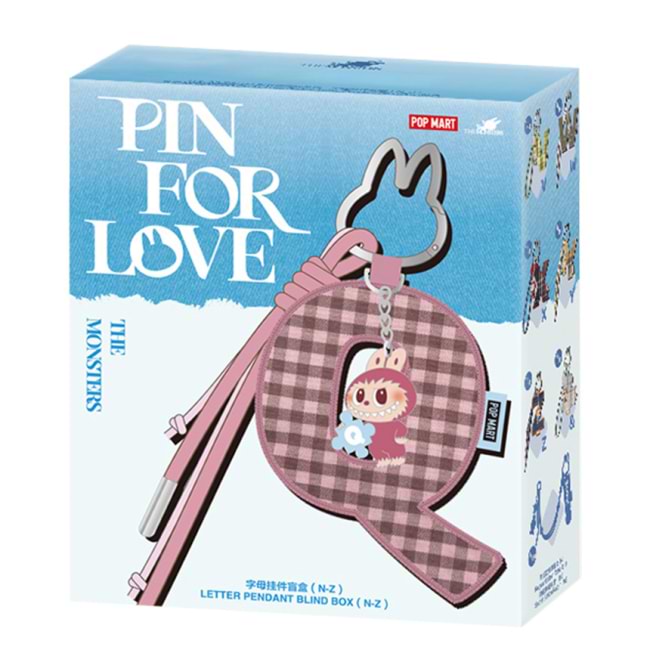 Игровая фигурка-сюрприз Pop Mart Monsters Pin for Love Letter N-Z (MPFL-01)