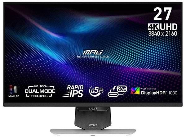 Фото - Монітор ігровий MSI MPG 274URDFW E16M