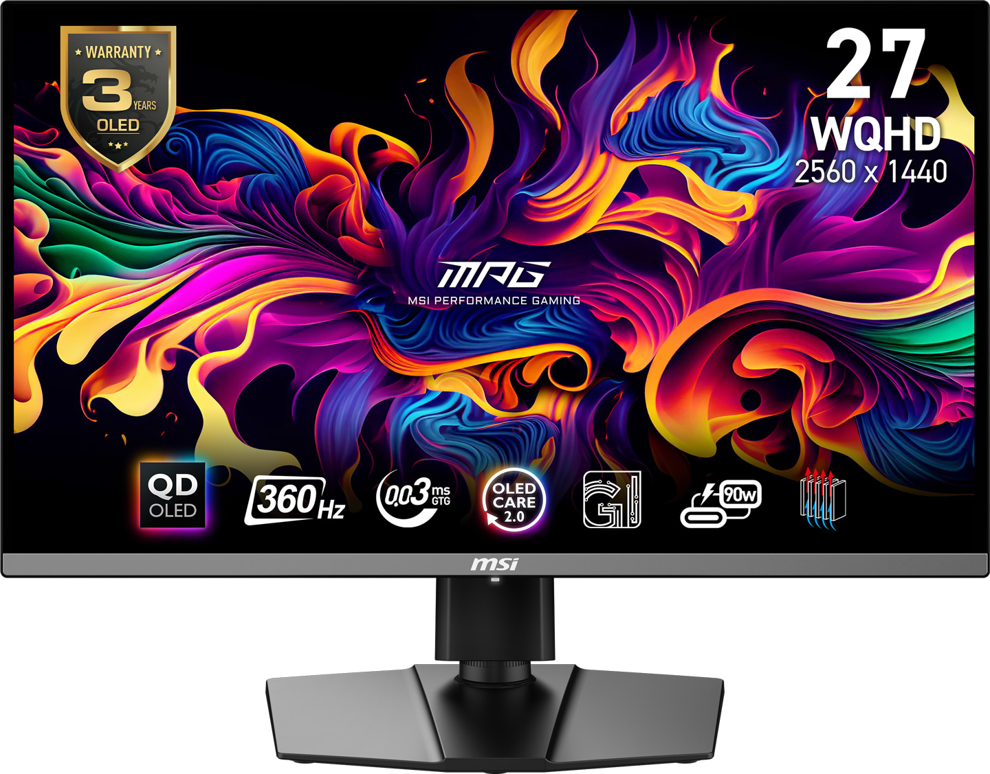 Монитор игровой MSI MPG 271QRX QD-OLED - Фото 1