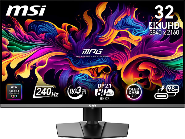 Фото - Монитор игровой MSI MPG 322URX QD-OLED