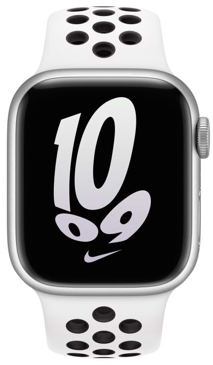Ремешок для смарт-часов Apple 41mm Summit White/Black Nike Sport Band