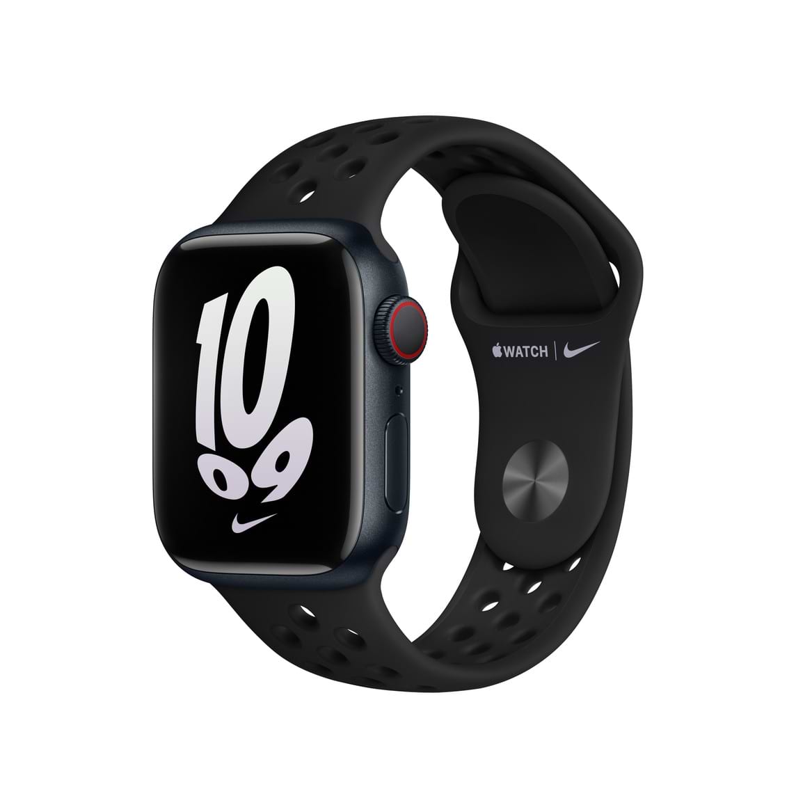 Ремінець для смарт-годинника Apple 41mm Black/Black Nike Sport Band