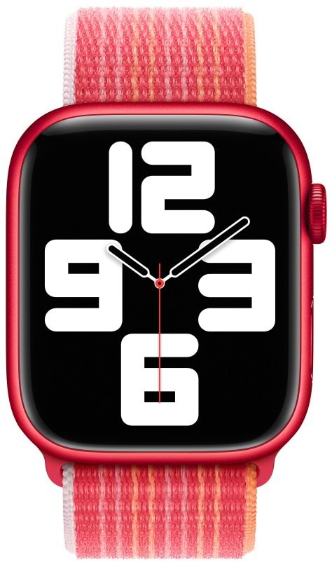 Ремінець для смарт-годинника Apple 45mm (PRODUCT)RED Sport Loop