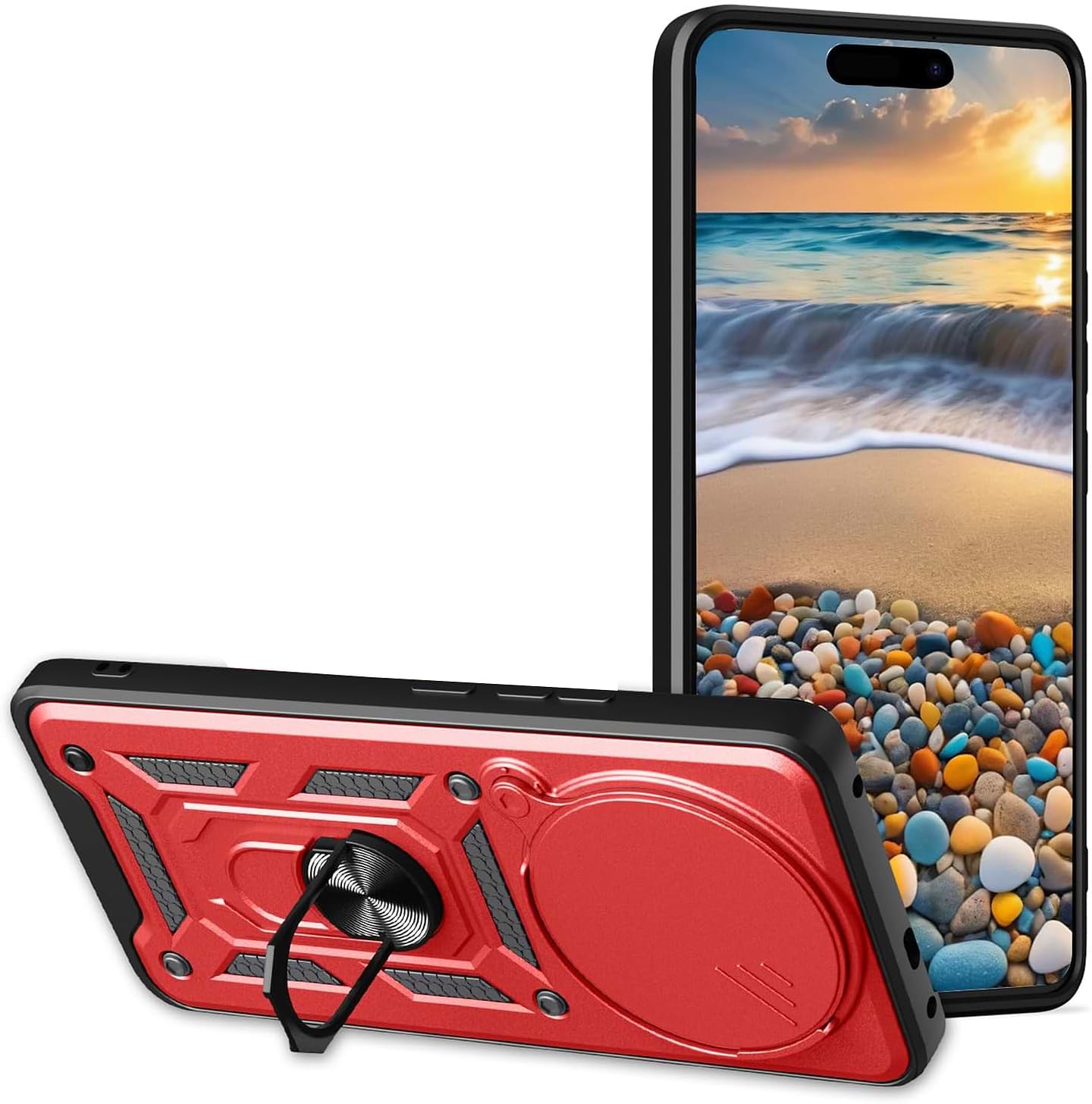 Чехол для смартфона BeCover Military for Xiaomi Redmi Note 14 Pro 5G Red (713096) - Фото 1