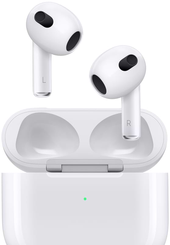 Уценка - Наушники вкладыши беспроводные TWS Apple AirPods (3rd gen) with Lightning Charging Case (MPNY3TY/A)