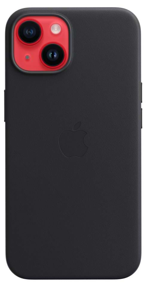 Фото - Чехол для смартфона Apple iPhone 14 Leather Case with MagSafe - Midnight (MPP43)