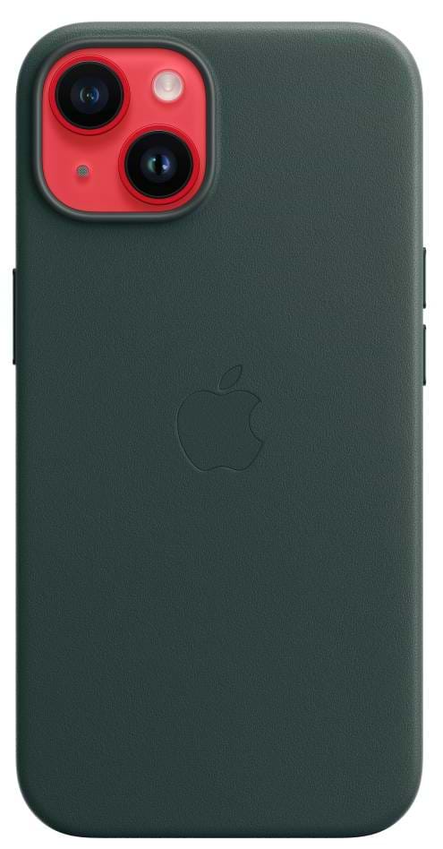 Фото - Чехол для смартфона Apple iPhone 14 Leather Case with MagSafe - Forest Green (MPP53)