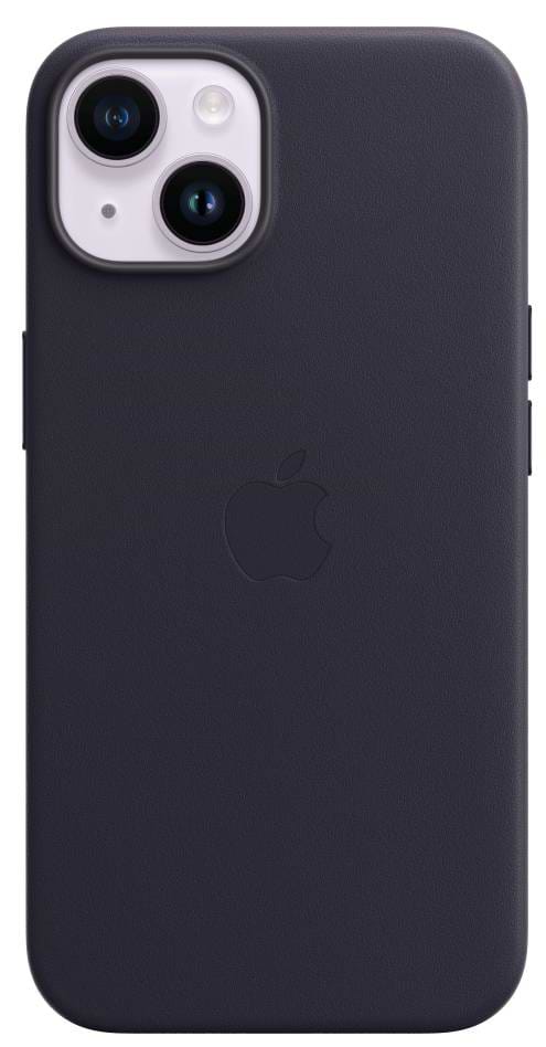Фото - Чехол для смартфона Apple iPhone 14 Leather Case with MagSafe - Ink (MPP63)